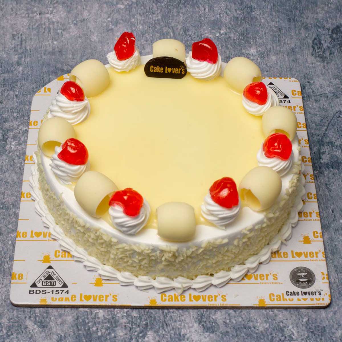 White Forest Cake